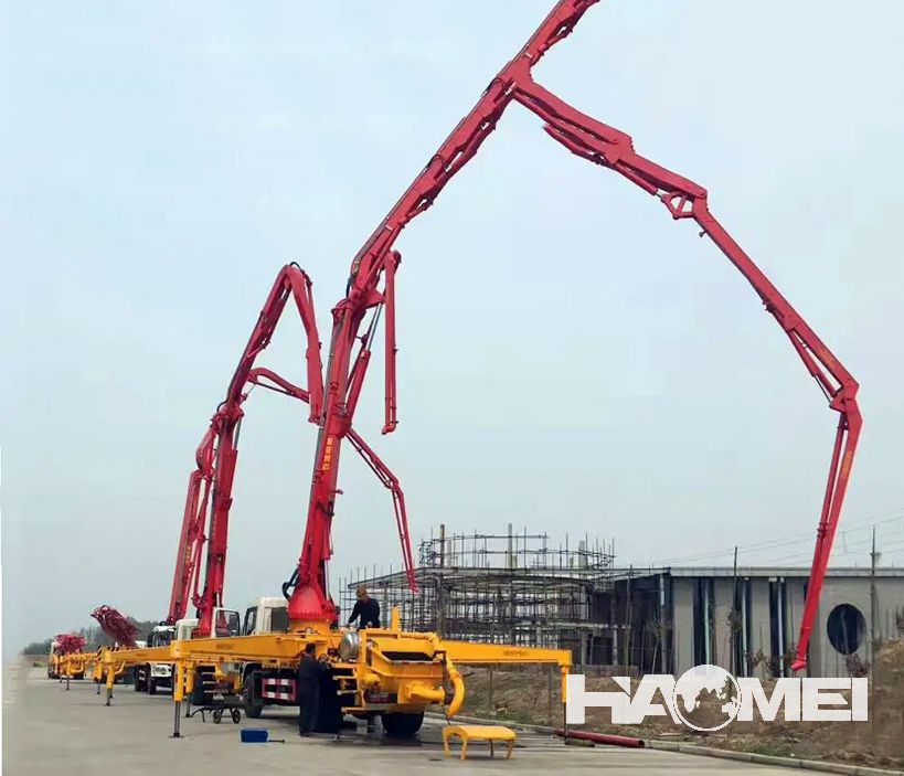 concrete pump truck