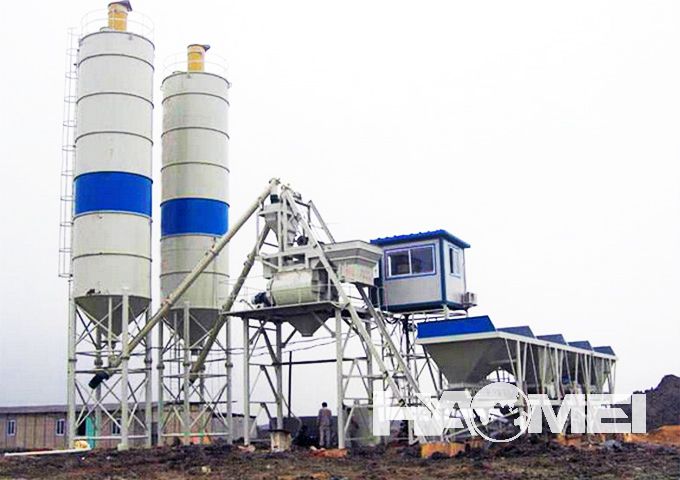 Concrete mixing plant