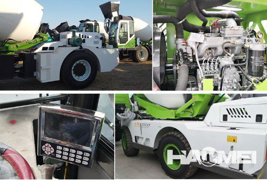 self-loading mixer truck