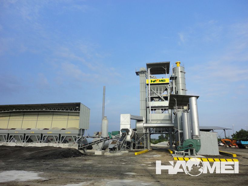 asphalt mixing station