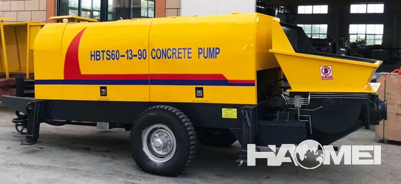 Concrete drag pump
