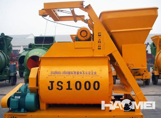 JS1000 concrete mixer
