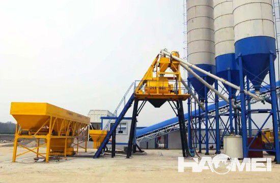 concrete mixing station