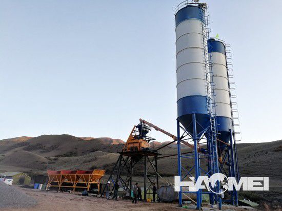 concrete mixing plant