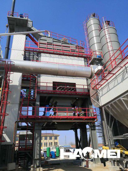 Asphalt mixing plant