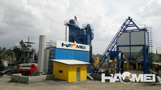 Asphalt mixing plant