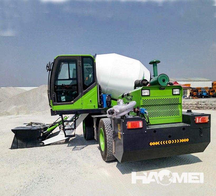 Self-loading mixer