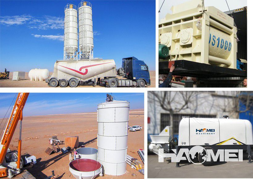 concrete mixing equipment