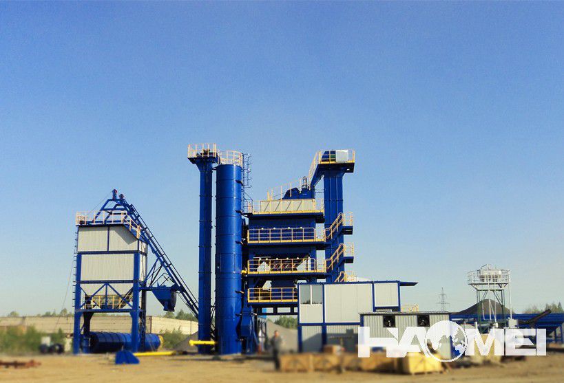 Asphalt mixing plant