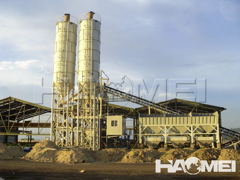 concrete mixing station