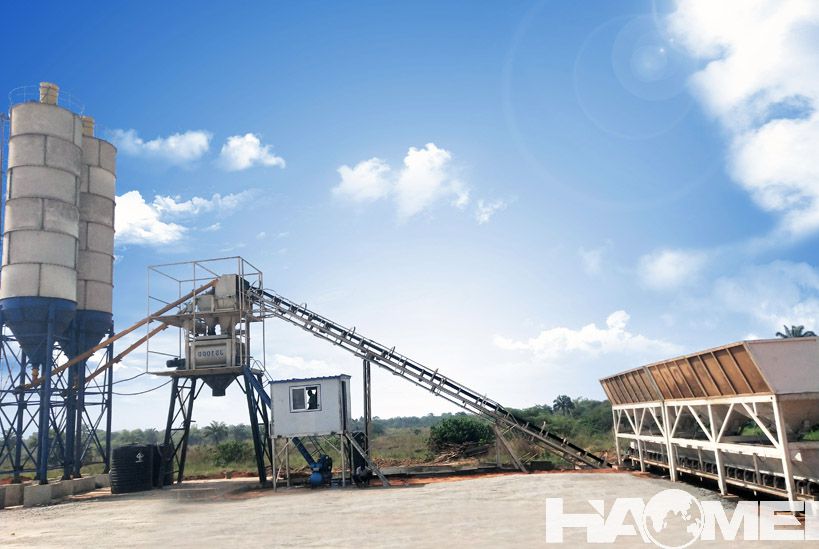 HZS60 concrete mixing plants