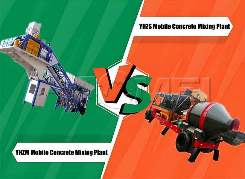 Mobile Concrete Mixing Plant