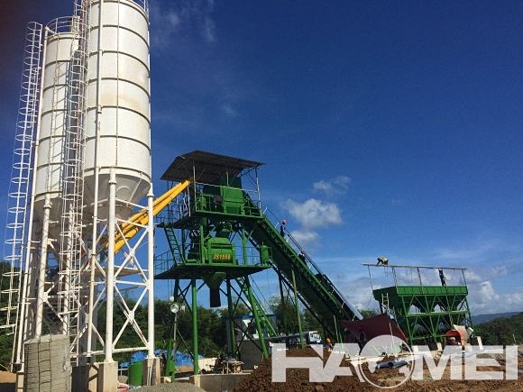 HZS60 Stationary Concrete Batching Plant