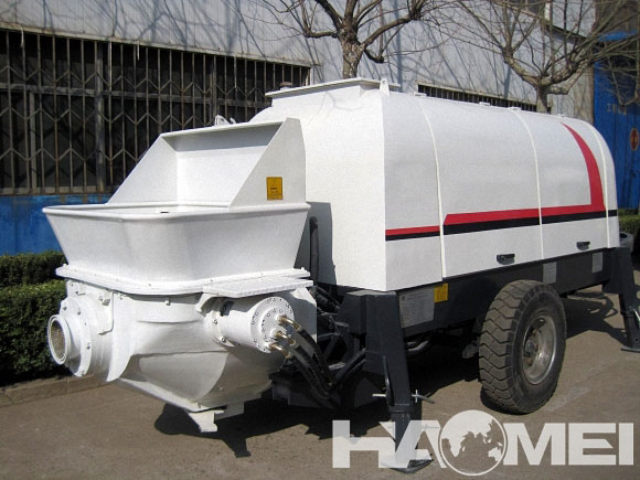 HBT80S1813-110 Trailer Concrete Pump