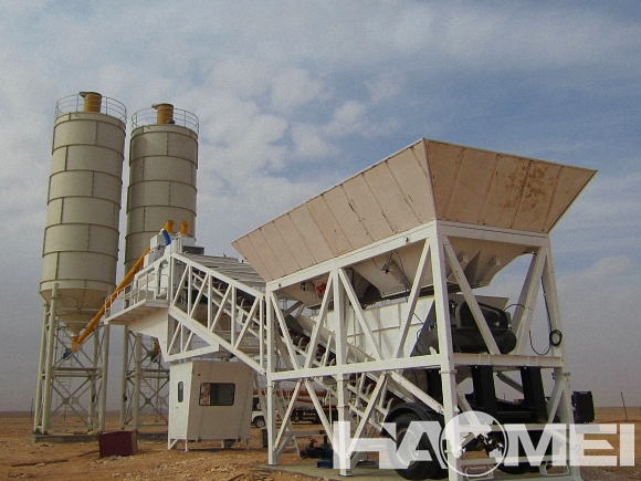 Mobile Concrete Batching Plant