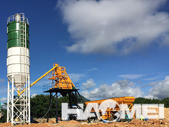 Price of small concrete batching plant