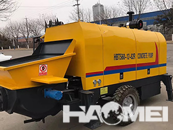 Trailer concrete pump for sale