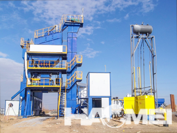 Environmentally friendly asphalt mixing plant for sale