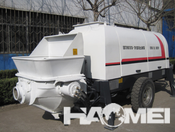 HB Trailer Concrete Pump Truck Hot Sale