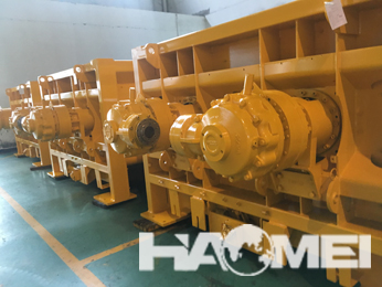 SICOMA Twin Shaft Concrete Mixer