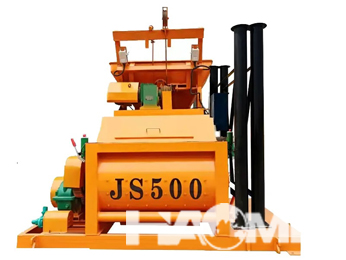 JS500 Forced Concrete Mixer Parameters