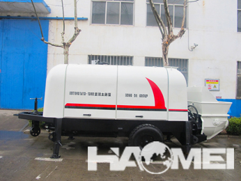 Trailer concrete pump manufacturer