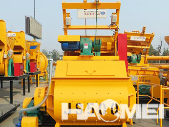 Cost-effective concrete mixer