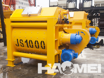 Concrete mixing host chooses JS series