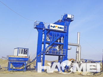 LB forced asphalt mixing plant