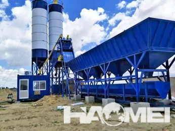 Batch concrete mixing equipment for sale