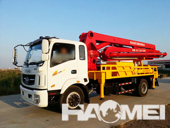 Small concrete mixer pump truck for sale