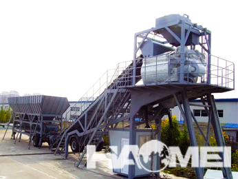 Buy mobile concrete mixing plant