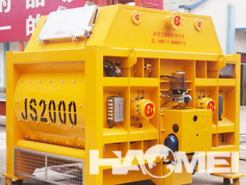 Concrete mixer machine