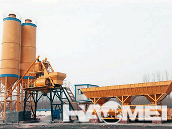 Engineering concrete batching station