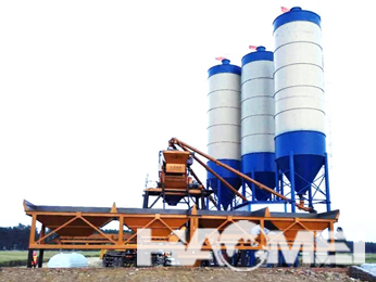 Concrete batching station customized