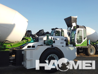 China self-loading mixer truck