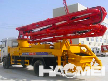 Concrete pump truck maintenance instructions