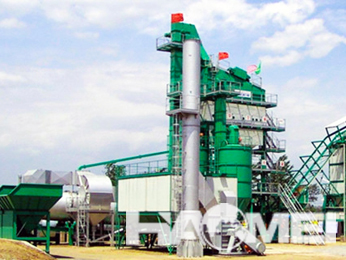 LB4000 environmentally friendly asphalt mixing plant