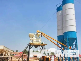 More reliable concrete mixing plant