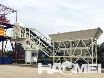 New vehicle-mounted integrated mobile batching plant