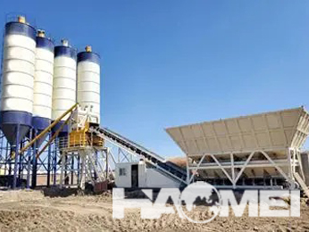 Ready mix concrete batching plant
