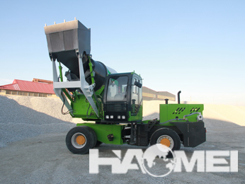Self-loading concrete mixer truck ex-factory price