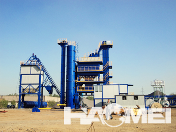 Asphalt mixing station is suitable for road construction