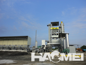 Multifunctional asphalt mixing plant