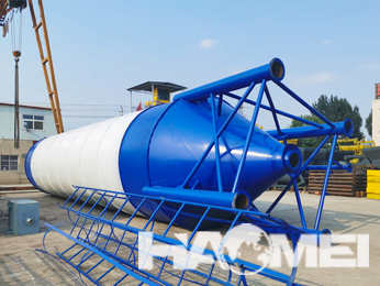 Concrete mixing station accessories - cement silo