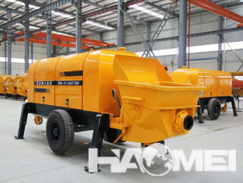 Small concrete pump