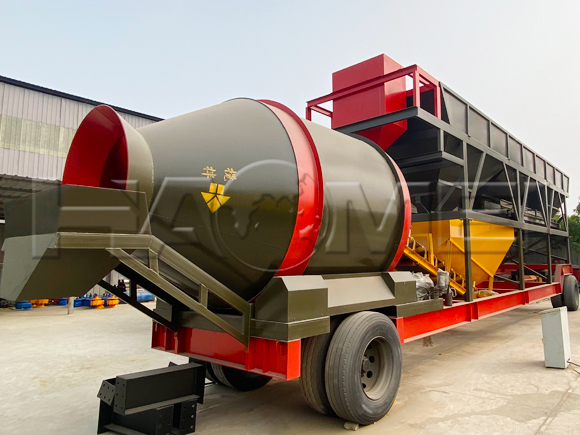 YHZM35 Mobile Concrete Mixing Plant