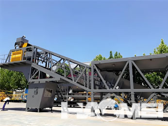 Environmentally friendly mobile concrete mixing station