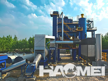 Batch Hot Mix Asphalt Plant