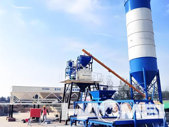 What is HZS modular concrete mixing station?